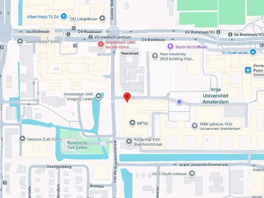 Google maps route Snijzaalpracticum